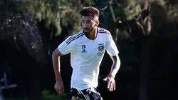 Juan Martín Lucero comanda el ataque albo ante la Universidad de Chile