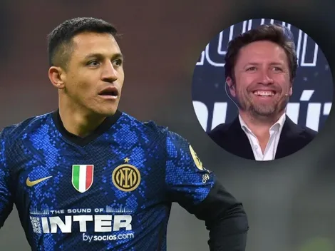 Francisco Sagredo se alegra por el momento de Alexis Sánchez en el Inter