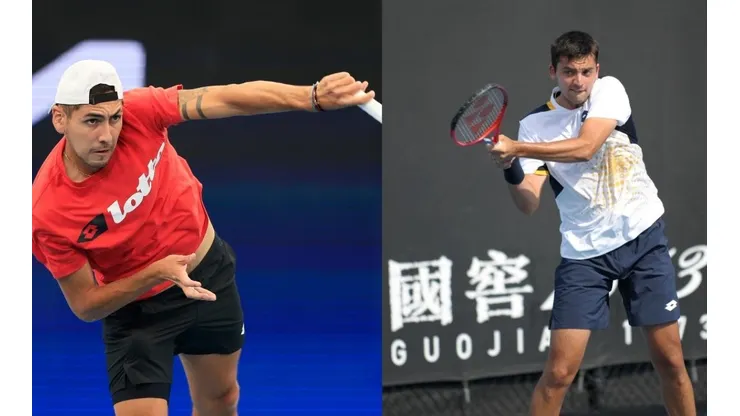 Los chilenos avanzaron a la ronda de 128 en el primer Grand Slam del año y ya tienen rival