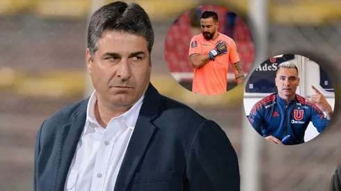 El DT azul se refirió a lo que será la lucha de ambos arqueros por ser el titular