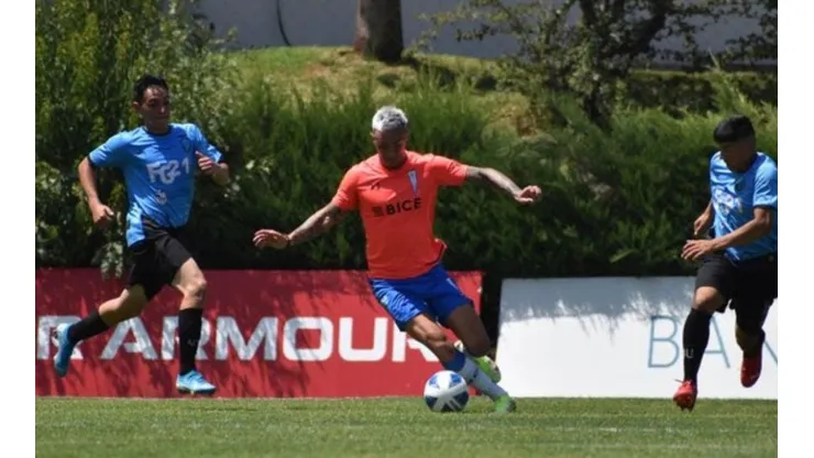 Los Cruzados tuvieron su primer apretón amistoso en esta pretemporada