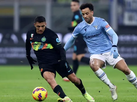 Inter de Milán vence a Lazio con gran partido de Alexis Sánchez