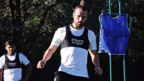 Santos está dando la pelea en los entrenamientos de Colo Colo.