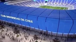 Universidad de Chile presentó una maqueta de estadio en el 2014, cuando Carlos Heller estaba al frente de Azul Azul