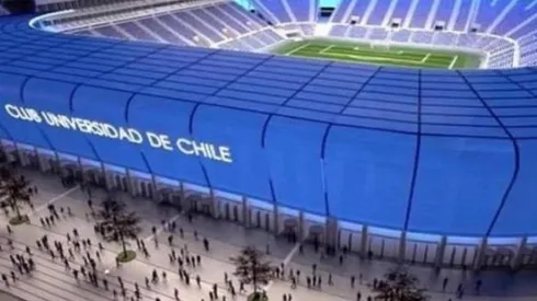 Universidad de Chile presentó una maqueta de estadio en el 2014, cuando Carlos Heller estaba al frente de Azul Azul