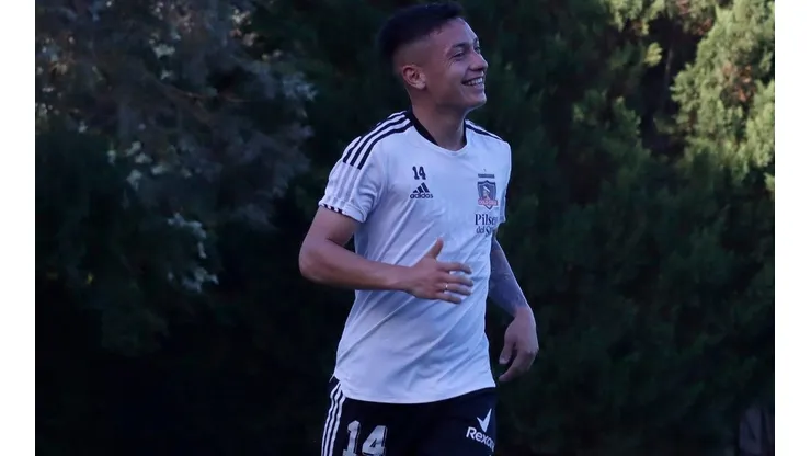 Cristián Zavala es pura sonrisa en la pretemporada alba.