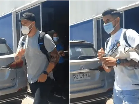 Galíndez y Carrasco se realizaron exámenes médicos para sumar a la U