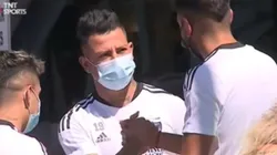 Leonardo Valencia se presentó en el primer día de pretemporada de Colo Colo