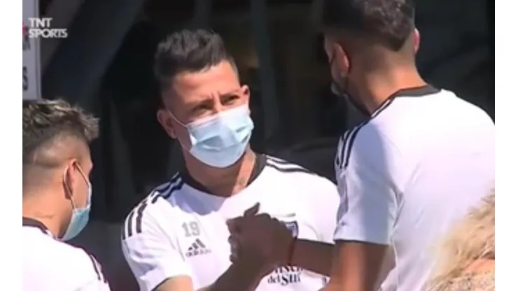 Leonardo Valencia se presentó en el primer día de pretemporada de Colo Colo