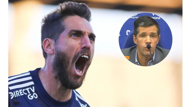 Joaquín Larrivey le responde al presidente de Azul Azul, Michael Clark