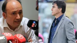 Edmundo Valladares y Gustavo Quinteros saludan a los colocolinos en Año Nuevo