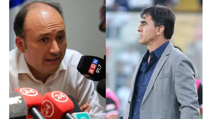 Edmundo Valladares y Gustavo Quinteros saludan a los colocolinos en Año Nuevo