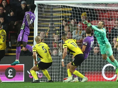 Sierralta no pasa un buen inicio de año con el Watford