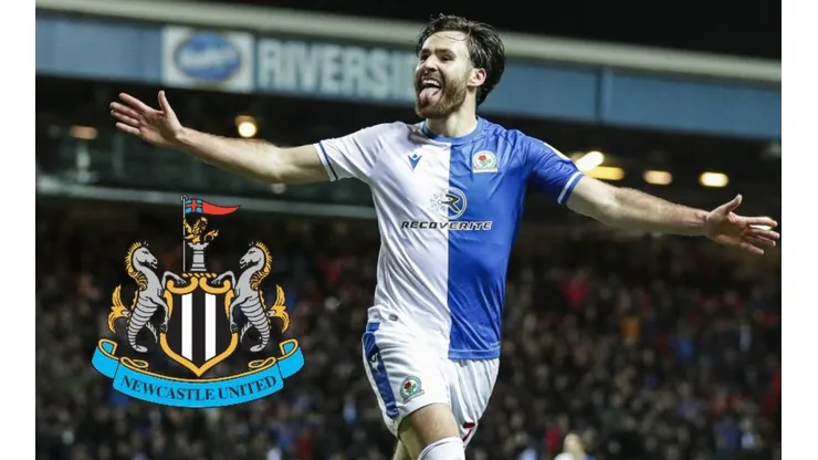 Brereton celebra uno de sus goles en el Blackburn Rovers