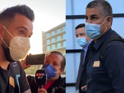 Comienza el trabajo en la U: Escobar y Galíndez ya aterrizaron en Chile