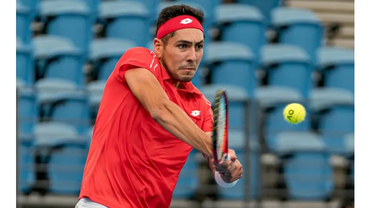 Tabilo lo dio todo ante Krajinovic pero no pudo quedarse con el partido.