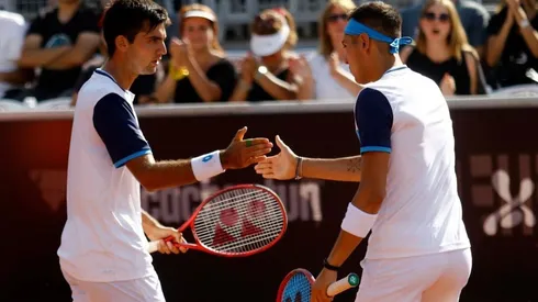 Tabilo y Barrios sellaron el triunfo de Chile ante Serbia por la ATP Cup.