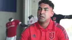 La primera entrevista de Vargas como jugador de la U.