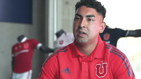 La primera entrevista de Vargas como jugador de la U.