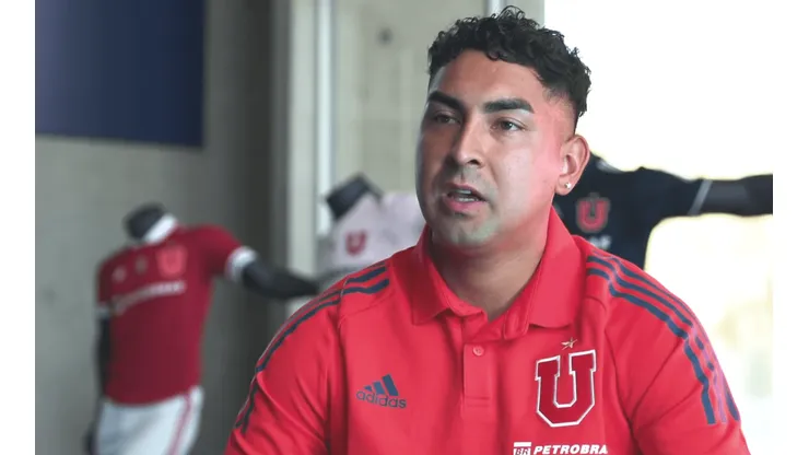 La primera entrevista de Vargas como jugador de la U.