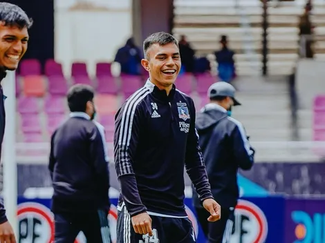 Pizarro demostró su felicidad de seguir creciendo en Colo Colo