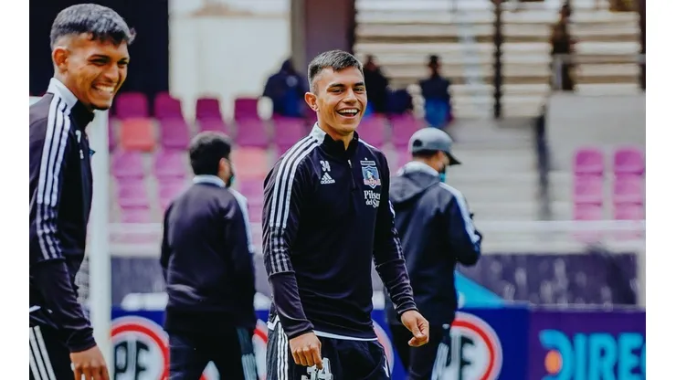 Pizarro demostró su felicidad de seguir creciendo en Colo Colo.