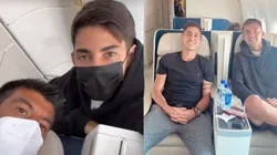 Los tenistas están acompañados Jorge Aguilar, quien será el capitán