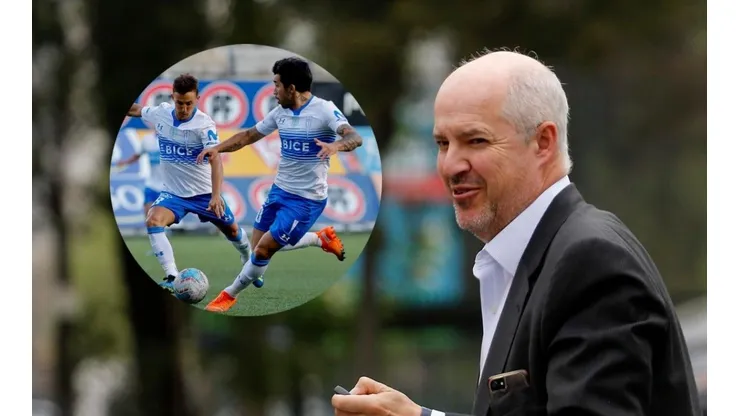 El presidente de Cruzados comentó la situación de ambos jugadores con el club