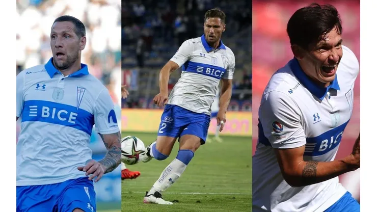 Los tres jugadores tuvieron palabras luego de confirmar su renovación con la UC