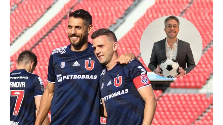 Montillo y Larrivey, dos jugadores que no siguen en la U