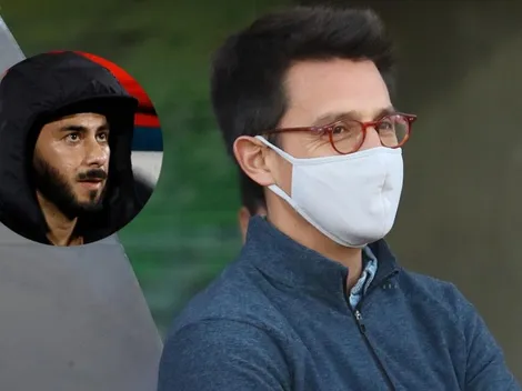 Herrera en picada contra Roggiero por la no renovación de Larrivey