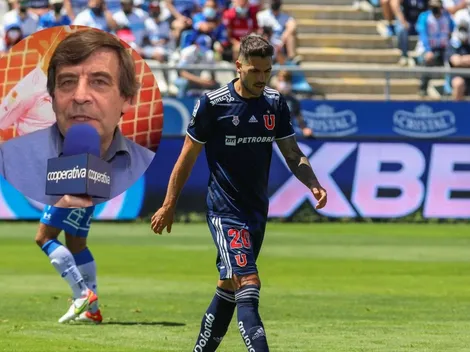 Igor Ochoa se refirió al lapidario criterio de la U y la salida de Larrivey