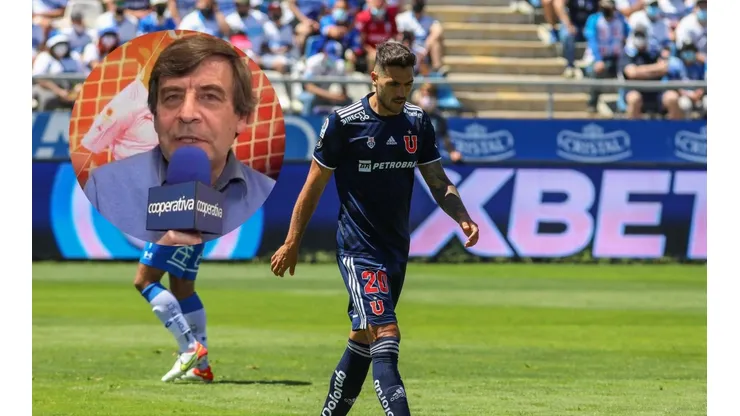 Igor Ochoa se refirió al lapidario criterio de la U y la salida de Larrivey.