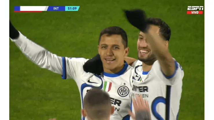Alexis Sánchez marca por segundo partido consecutivo
