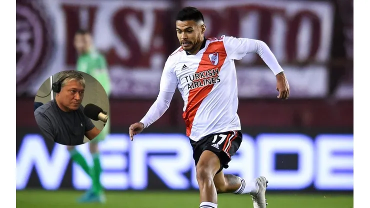 Pato Yáñez le hizo un queque a Paulo Díaz y su nivel en River Plate.