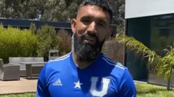 Fernández dio sus primeras palabras como jugador de la U.