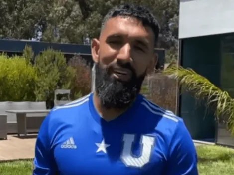 Fernández dio sus primeras palabras como jugador de la U