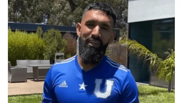 Fernández dio sus primeras palabras como jugador de la U.