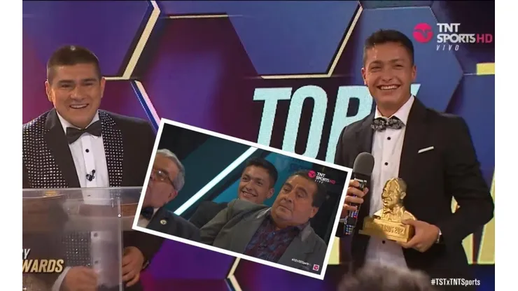 Cristián Zavala estuvo en los Toby Awards