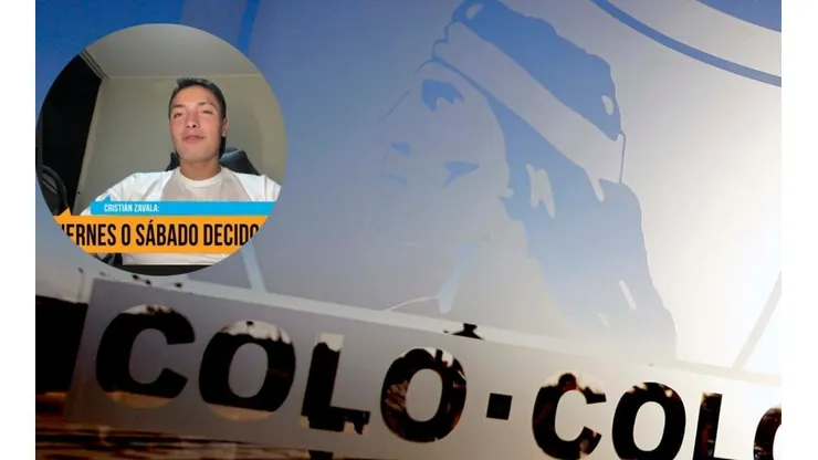 Cristián Zavala se refiere a su chance de llegar a Colo Colo