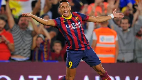 Los números que consiguió Alexis en su paso por el Barcelona.