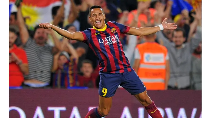Los números que consiguió Alexis en su paso por el Barcelona.