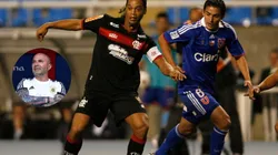 Ronaldinho se rindió ante la poderosa U de Jorge Sampaoli.