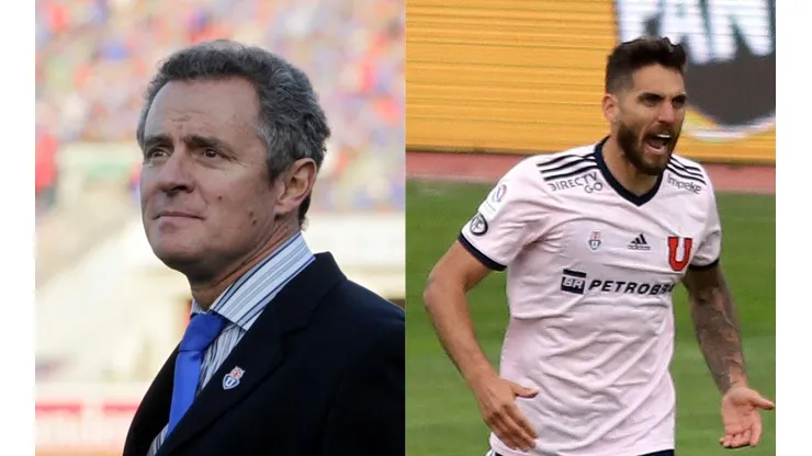 Valdés quiere seguir viendo a Larrivey en la U