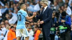 Pellegrini lamenta el retiro de Agüero del fútbol profesional.