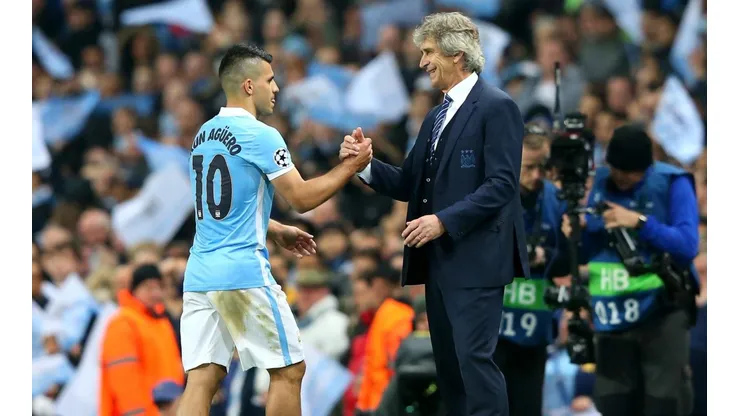 Pellegrini lamenta el retiro de Agüero del fútbol profesional.