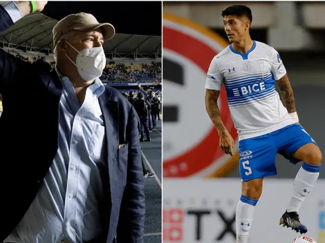 Juan Tagle despide a Valber Huerta de la Universidad Católica