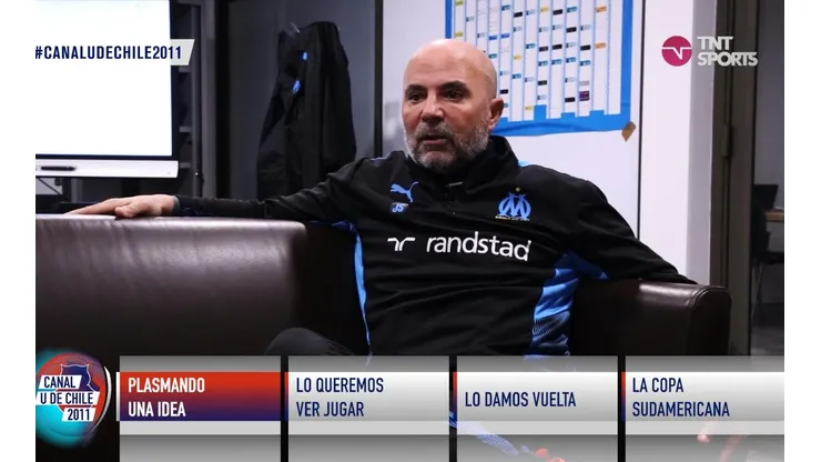 Jorge Sampaoli reconoce que sufrió como un hincha más el agónico partido de la U ante Unión La Calera