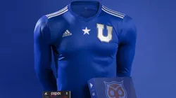 El modelo de la camiseta de la U