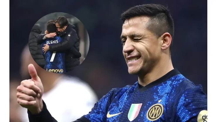 Alexis Sánchez recibe elogios de su DT tras el partido del Inter frente al Cagliari
